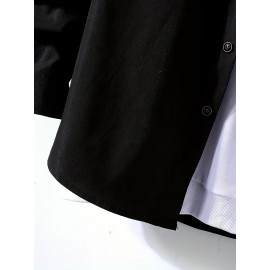 Fashionable And Casual Men's Plaid Cardigan Button Long Sleeve Lapel Jacket, Comfortable And Versatile, Suitable For Dates, Suitable For Autumn And Winter