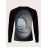 3D Geometric Print Men's Trendy Graphic Long Sleeve Fit T-shirt, Spring Fall