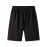 Zipper Pockets Quick Drying Comfy Active Shorts, Men's Casual Stretch Waist Drawstring Shorts For Summer